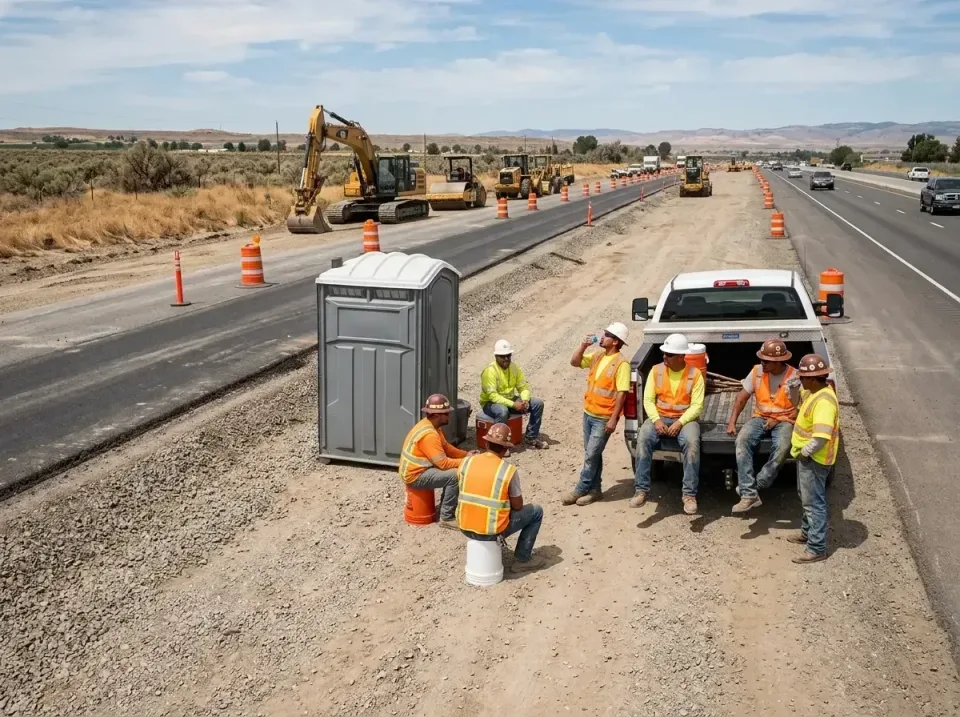 highway-road-construction-crew-007 — frequently asked questions, Porta Potty and Restroom Rentals in Lenoir, NC